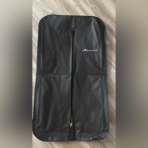 Moose Knuckles Black Logo Garment Cover + hanger